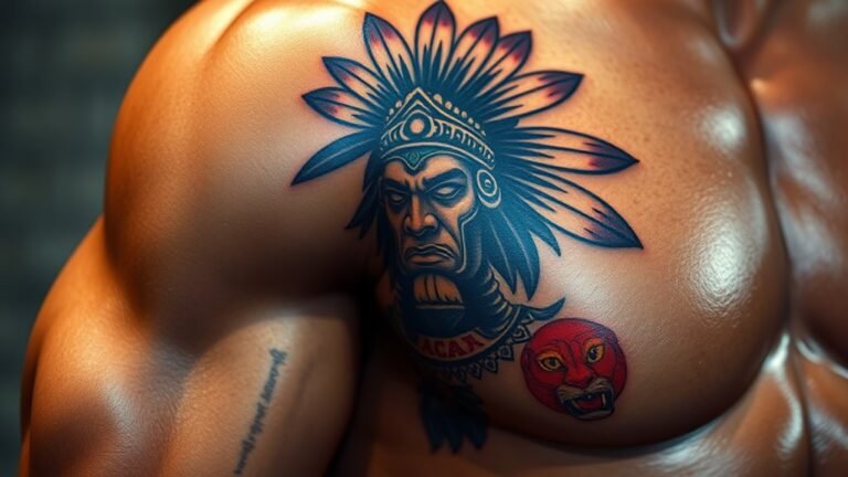 aztec warrior tattoo significance